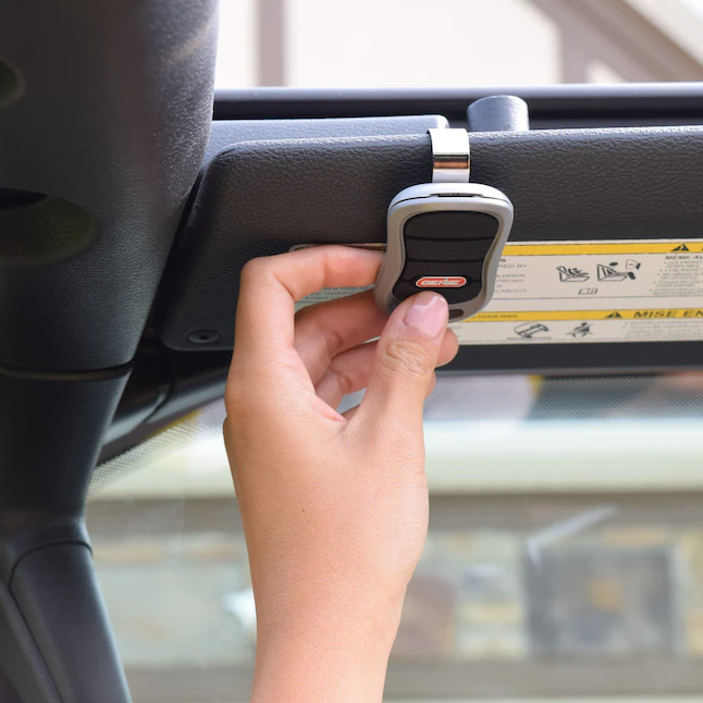 Genie G3T-R 3-Button Keychain and Visor Garage Door Opener Remote