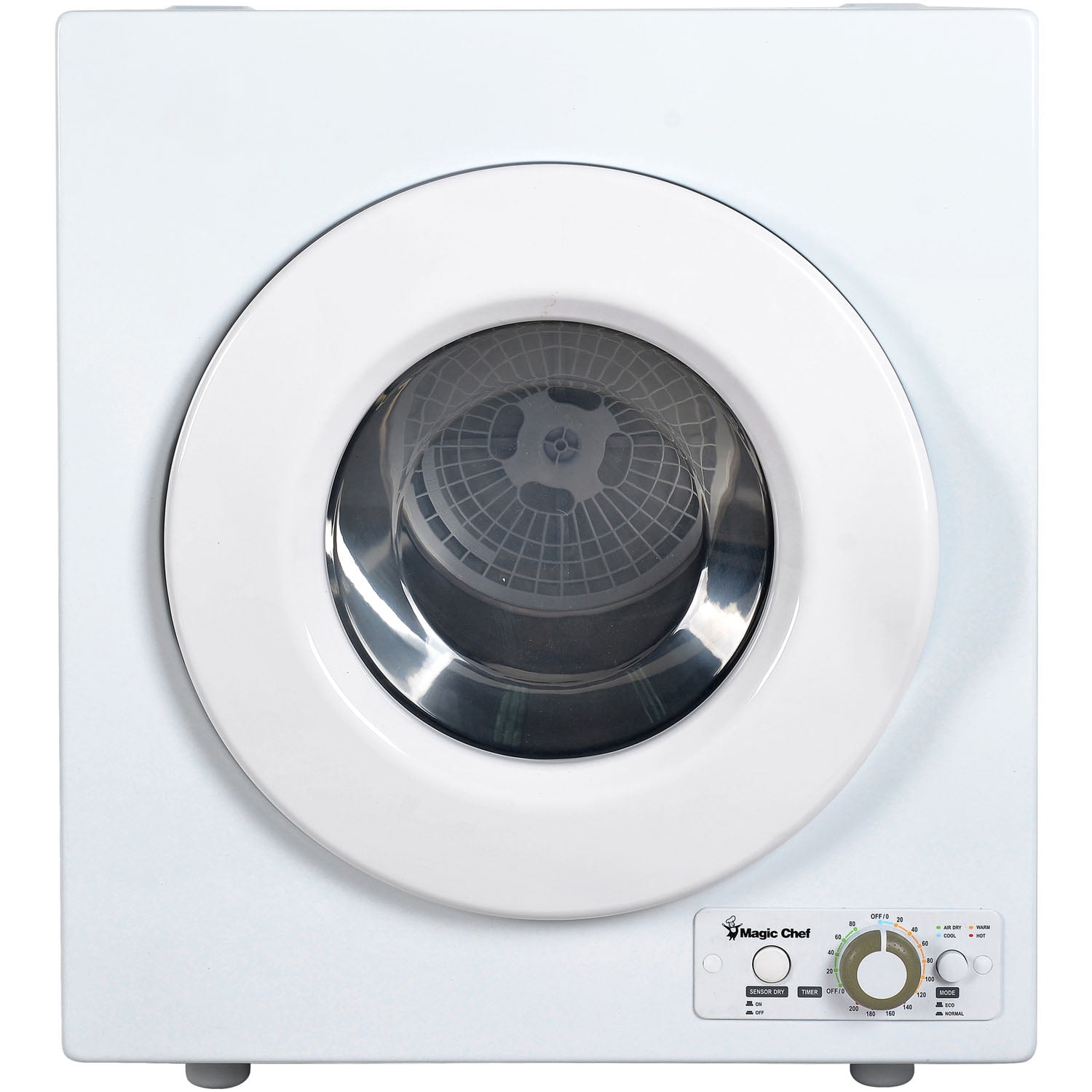 Magic Chef 2.6 cu. ft. Compact Electric Dryer. White