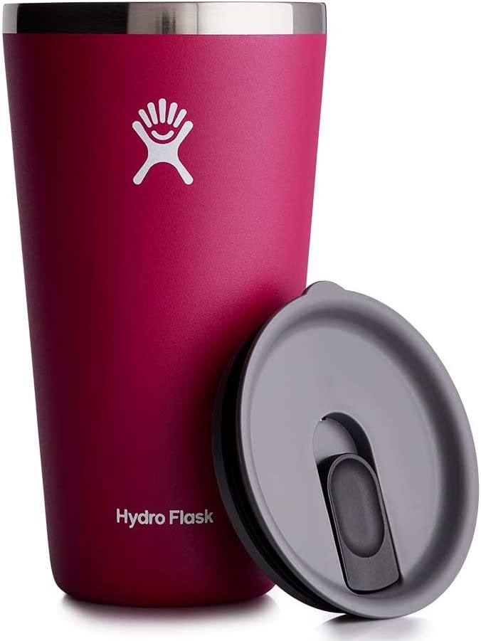 Hydro Flask 28oz All Around Tumbler - Stainless Steel Reusable Insulated Travel Drinking Cup Water Bottle with Lid (Snapper)