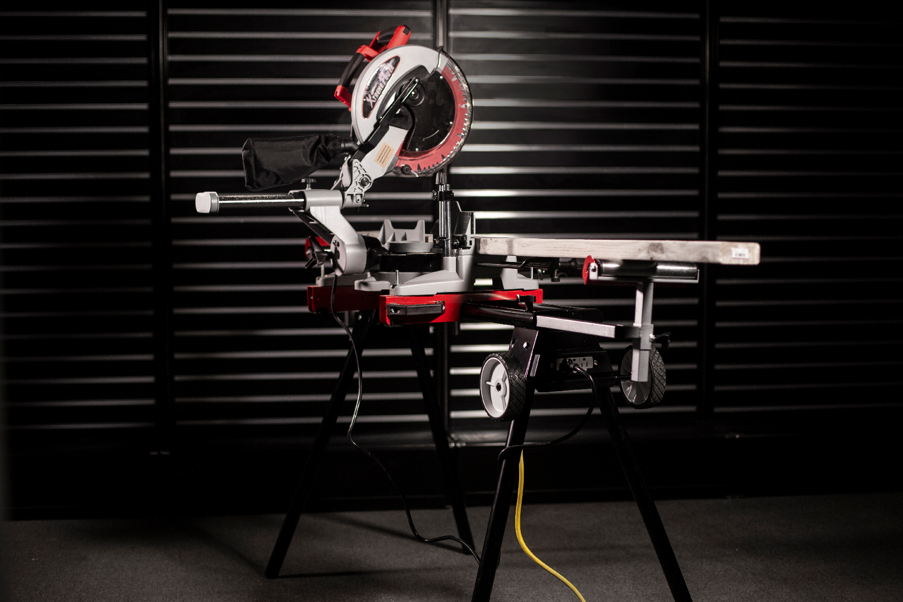 XtremepowerUS 12-Inch Compound Sliding Miter Saw Adjustable Cutting Angle 2000W