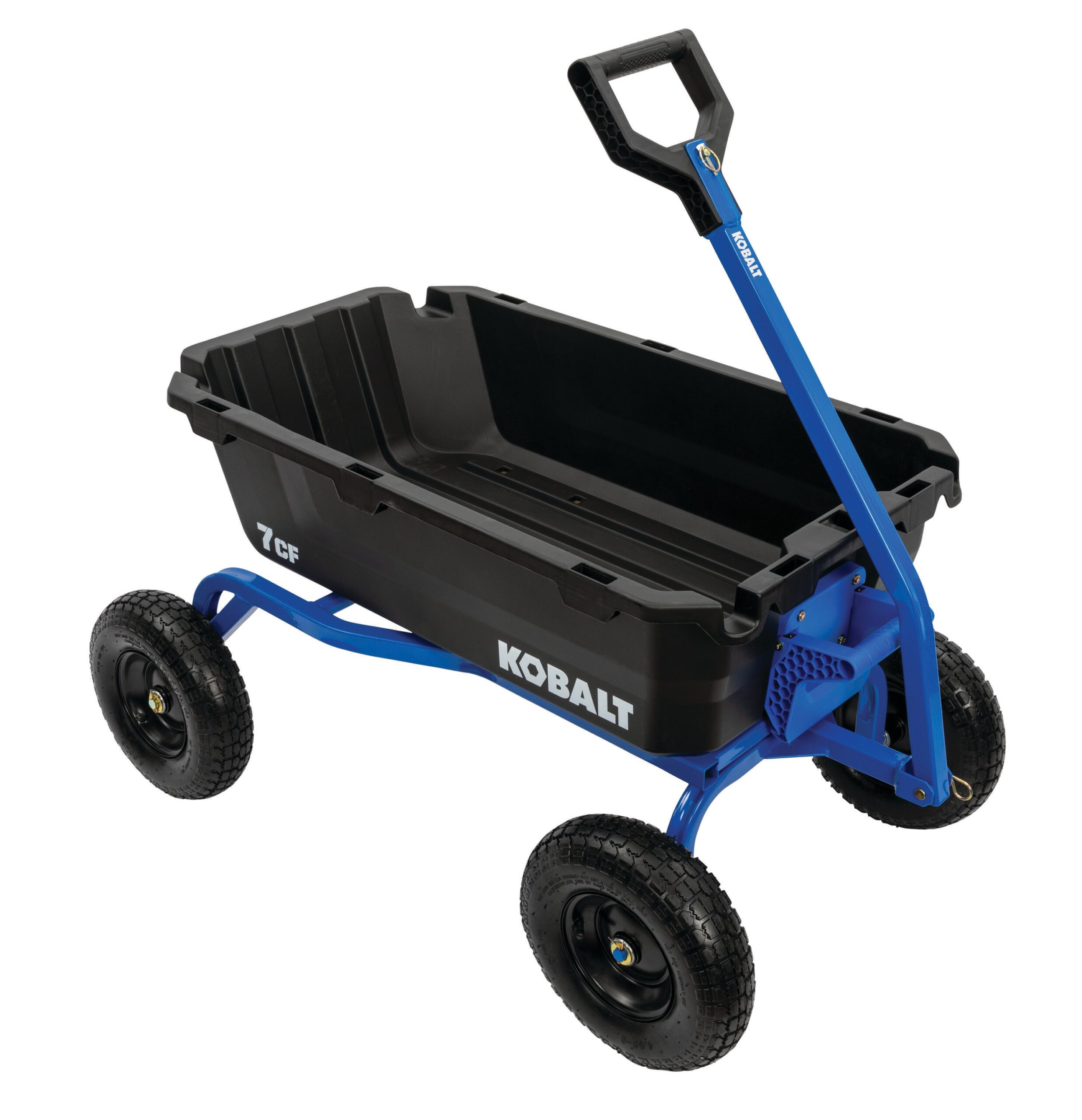 Kobalt 7-cu ft Poly Yard Cart
