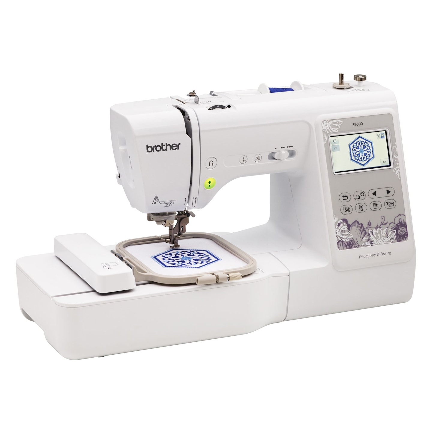 Brother SE600 Computerized Sewing and Embroidery Machine