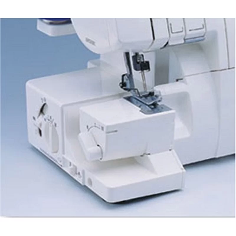 Brother Serger 1034D. Heavy-Duty Metal Frame Overlock Machine. 1.300 Stitches Per Minute. Removeable Trim Trap. 3 Included Accessory Feet.White