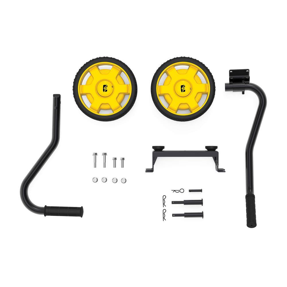 Champion Power Equipment 40065 Portable Generator Wheel Kit with Folding Handle and Never-Flat Tires