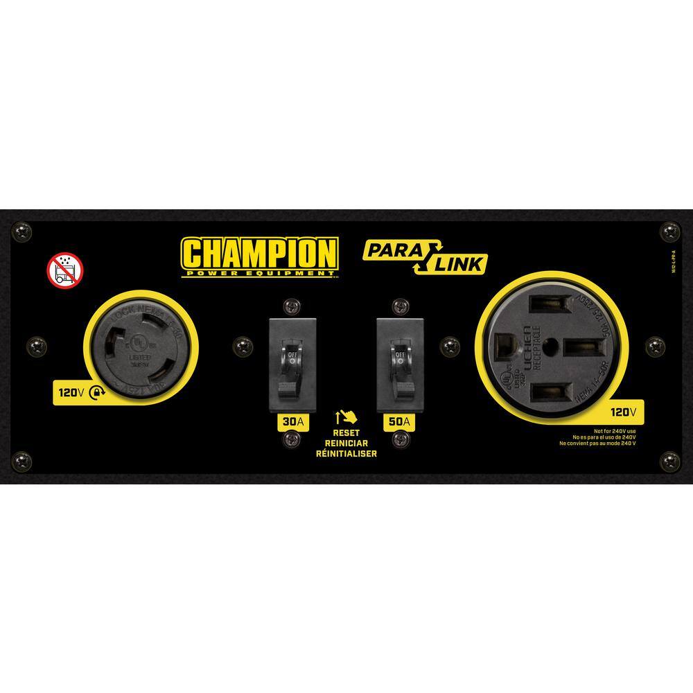 Champion Power Equipment 100319 50-Amp RV Ready Parallel Kit for Linking Two 2800-Watt or Higher Inverter Generators