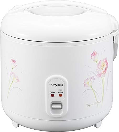 Zojirushi NS-RPC18FJ Rice Cooker and Warmer. 10-Cup (Uncooked). Tulip