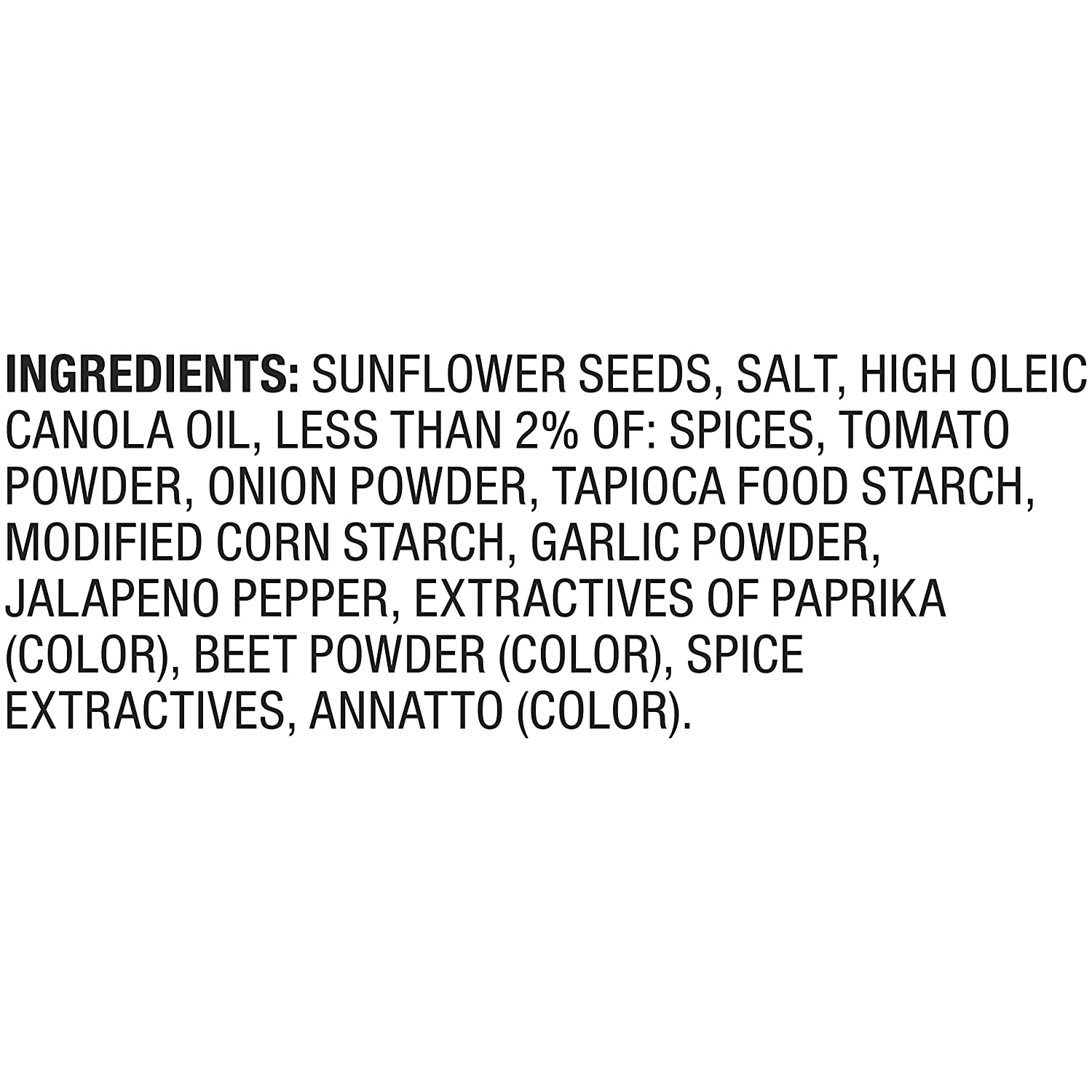 DAVID Roasted and Salted Jumbo Sunflower Seeds. Jalapeño. 5.25 Ounce (Pack of 12)