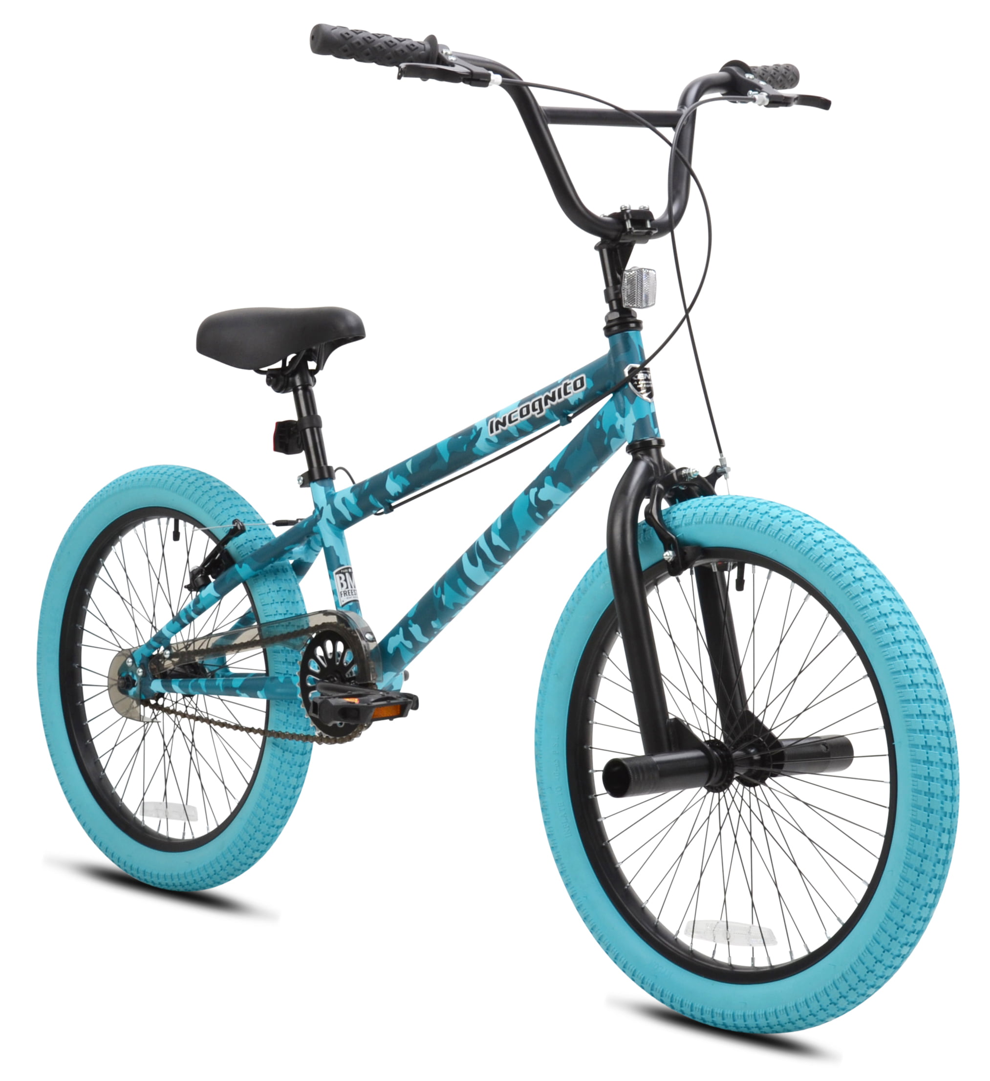 Kent 20 In. Incognito Girl-s BMX Bike. Turquoise Blue Camouflage