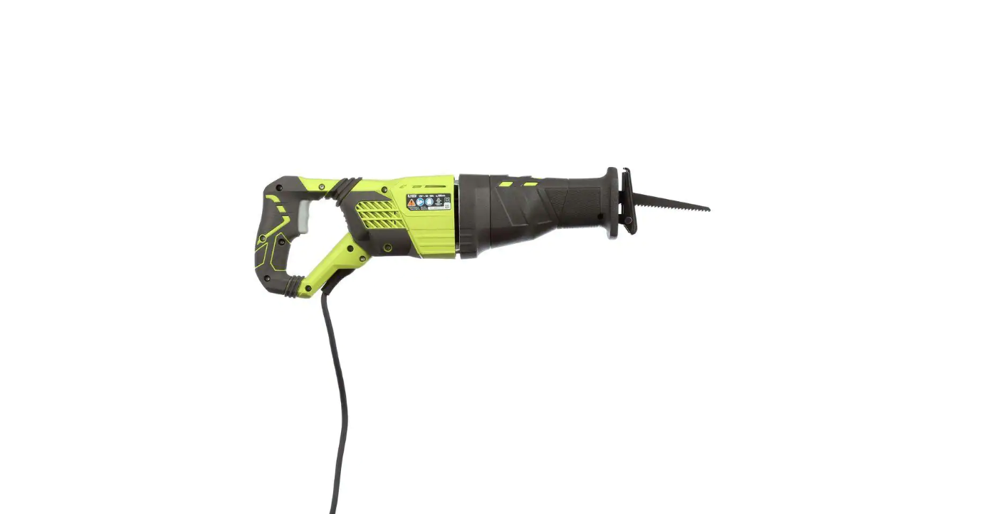 RYOBI RJ186V 12 Amp Corded Reciprocating Saw
