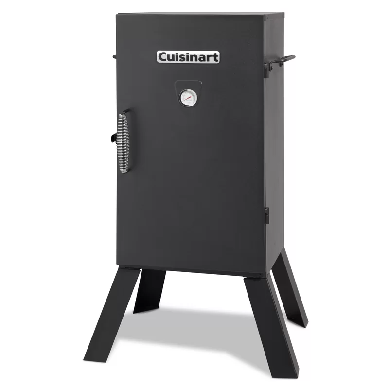 Cuisinart COS-330 Vertical Electric Smoker. Three Removable Smoking Shelves. 30″. 548 sq. inches Cooking Space
