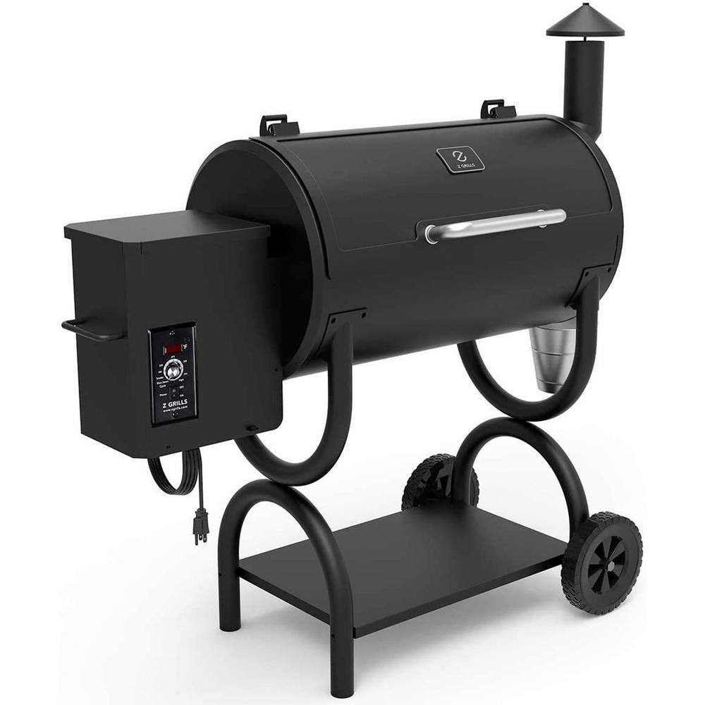 Z GRILLS ZPG-550B 538 sq. in. Pellet Grill and Smoker. Black