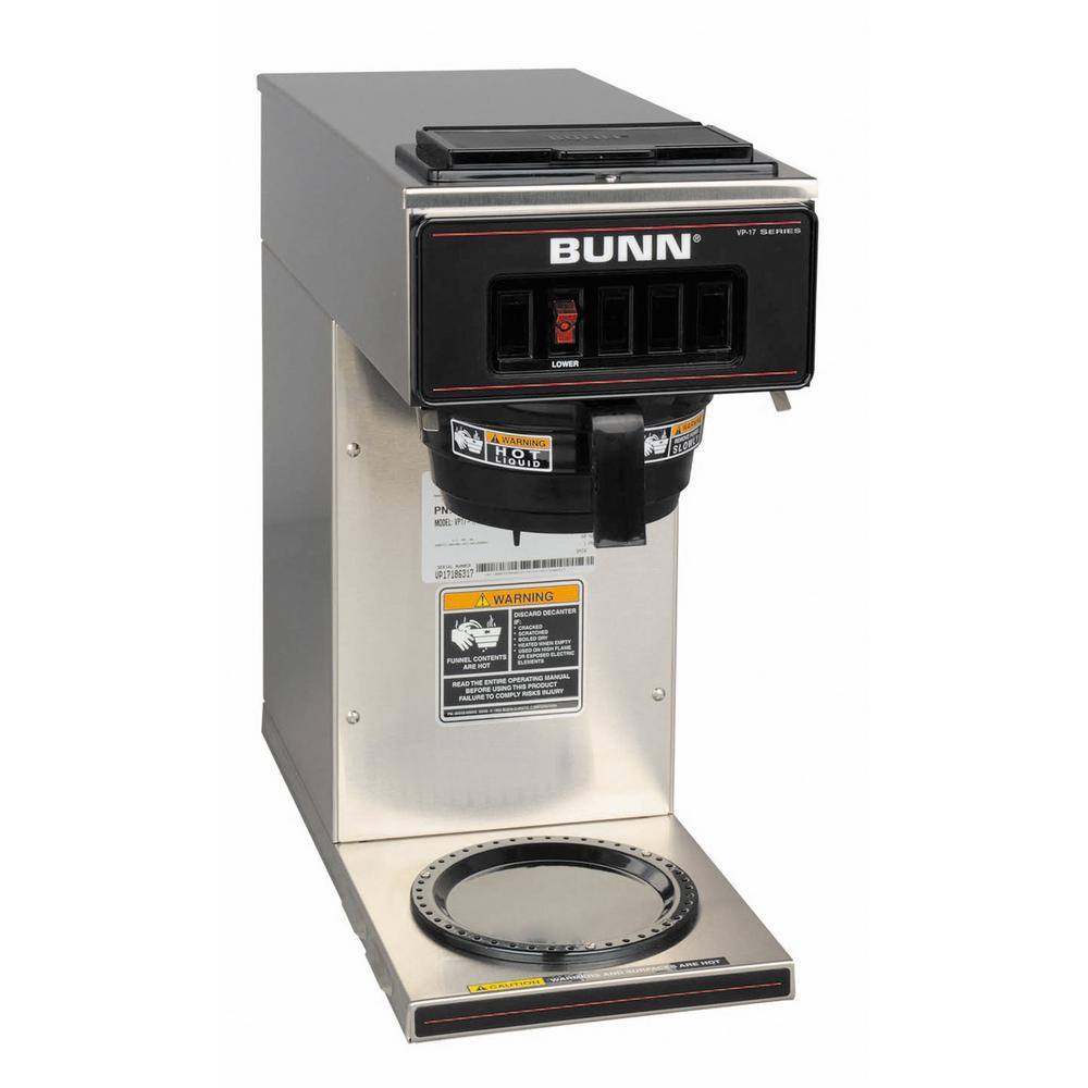Bunn  VP17-1 12-Cup Commercial Coffee Maker. 1 Warmer. 13300.0001