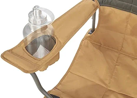 Kelty Loveseat Double Outdoor Camp Chair. 2-Person Camping. Festival. Concert Seat. Canyon Brown / Belluga