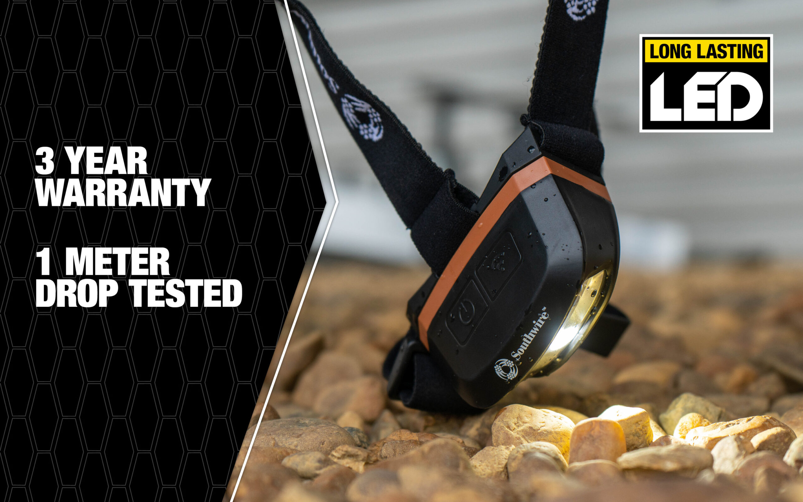 Southwire 250-Lumen LED Rechargeable Headlamp