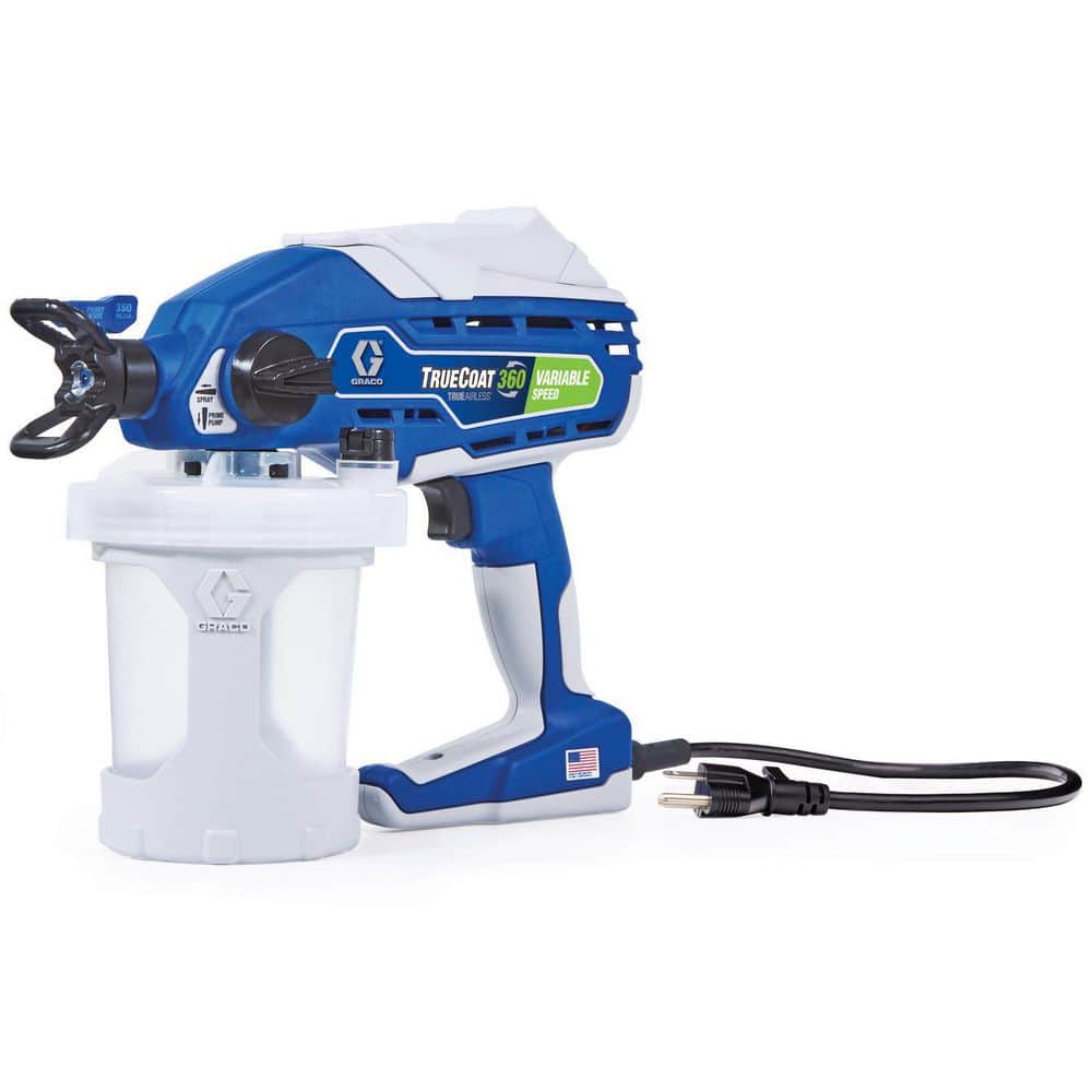 Graco 26D283 TrueCoat 360 Variable Speed Handheld Airless Paint Sprayer