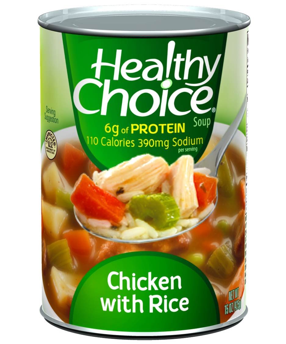 Healthy Choice Chicken With Rice Soup. 15 Oz Cans (Pack Of 12)