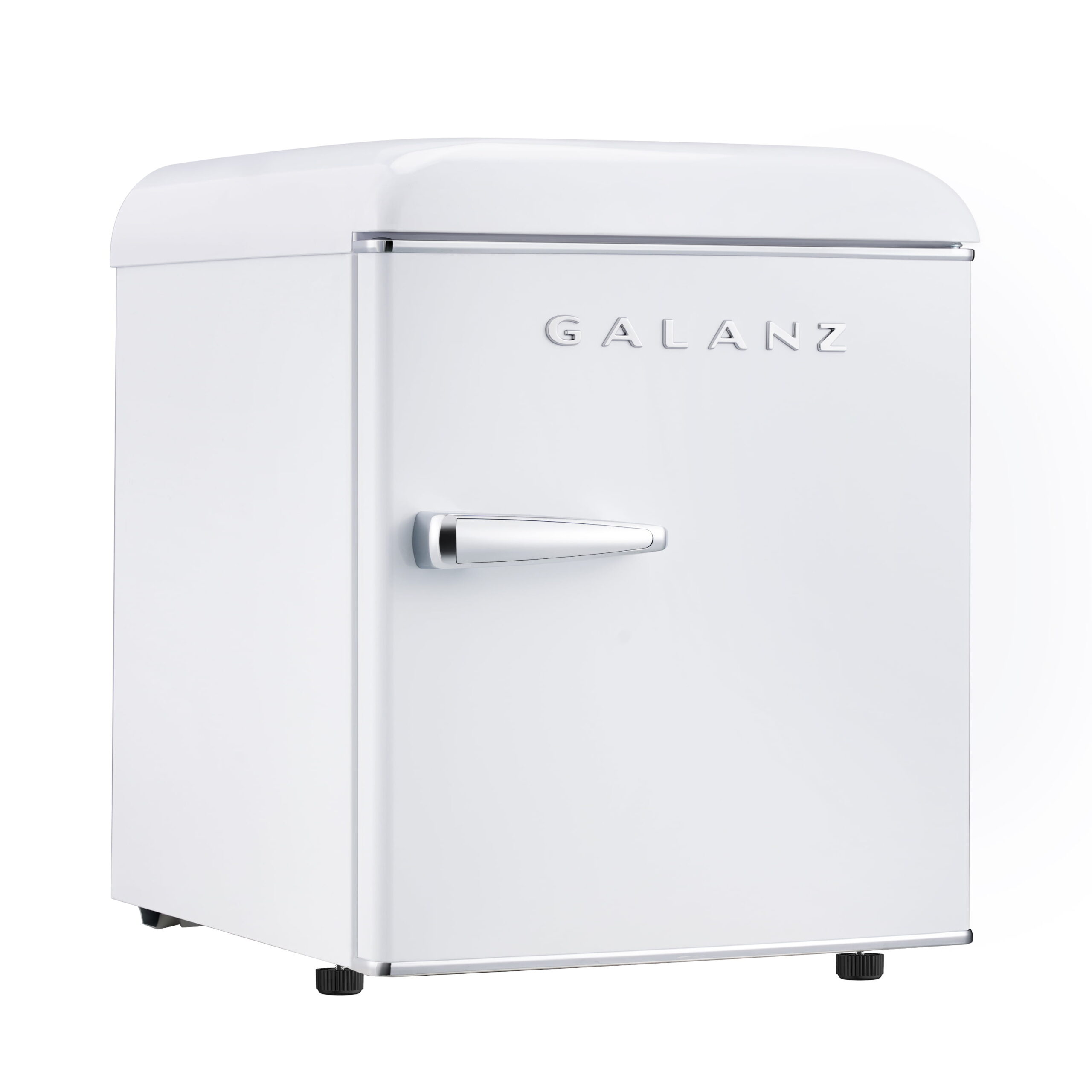 Galanz 1.7 Cu ft Retro Mini Fridge. White. Estar. New