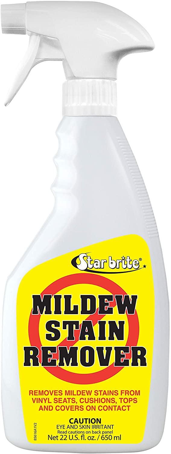 Star brite Mold Stain & Mildew Stain Remover + Cleaner - High-Alkaline 22oz