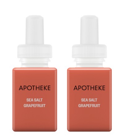 Pura x Apotheke Sea Salt Grapefruit Dual Refill Pack