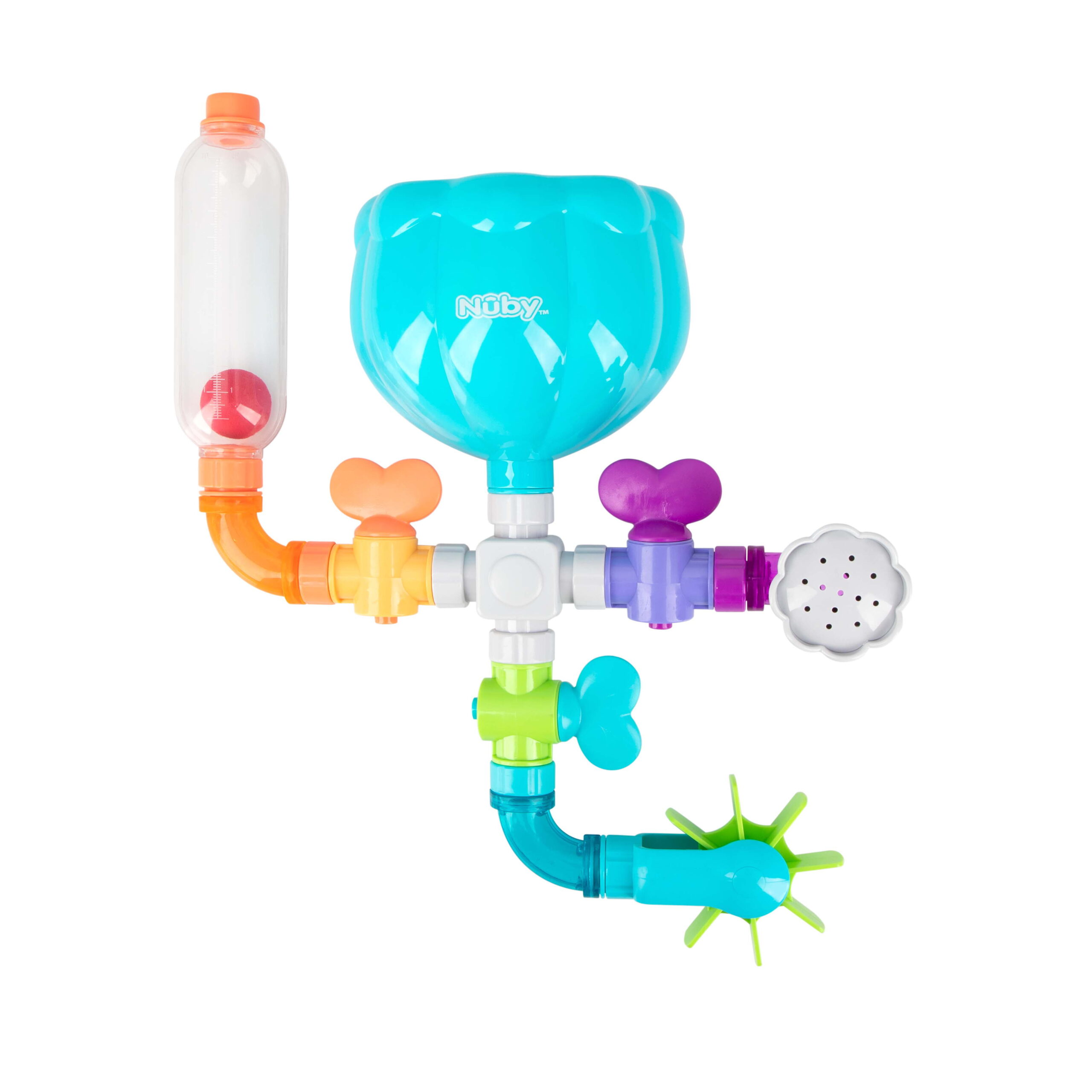 Nuby Wacky Waterworks Pipe Bath & Water Toy for 18 Months & Up