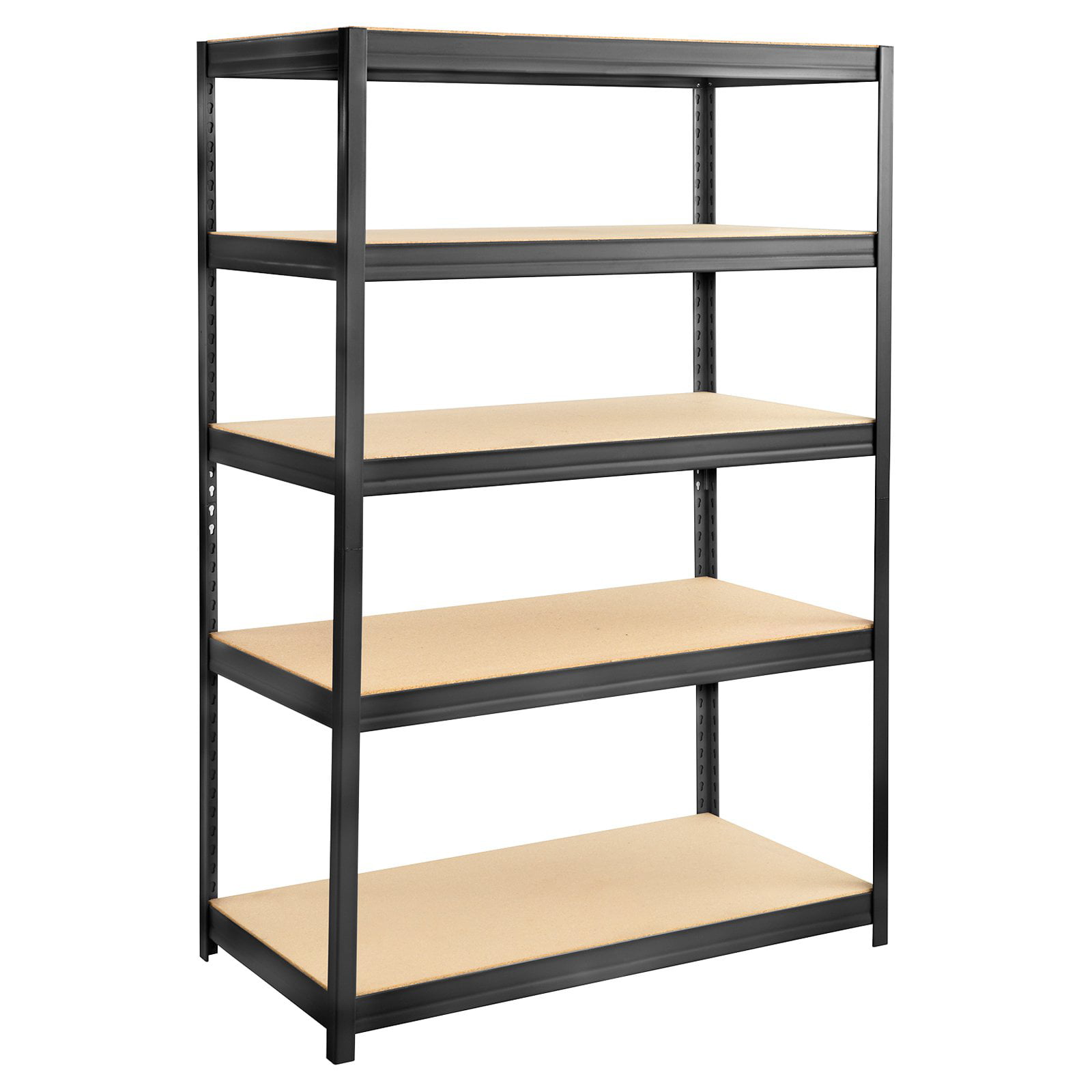 Safco Boltless Steel 4 Shelf Bookcase. 6245BL. Black