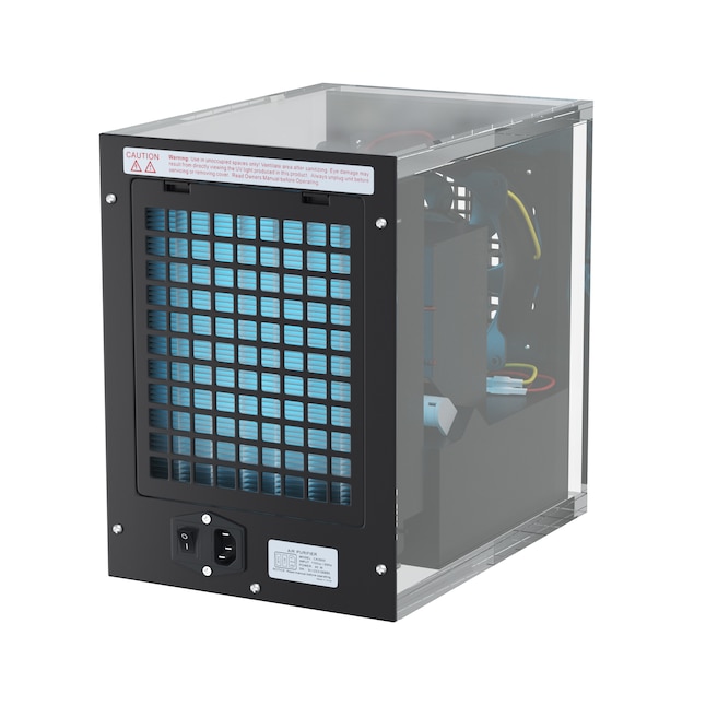 New Comfort  5-Speed (Covers: 3000-sq ft) Ionic Black HEPA Air Purifier