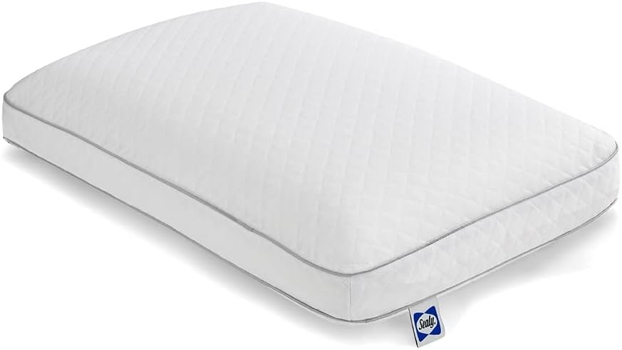 Sealy Essentials Pillow. Standard. White 2 Count