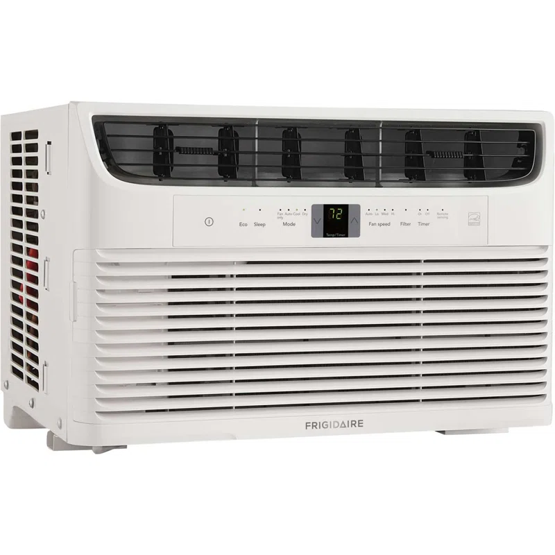 Frigidaire FFRE083WAE 8.000 BTU 115-Volt Window-Mounted Mini-Compact Air Conditioner with Temperature-Sensing Remote Control