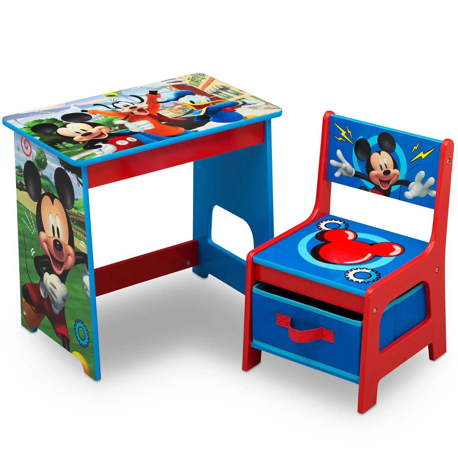 Disney Mickey Mouse Kids Wood Desk and Chair Set by Delta Children