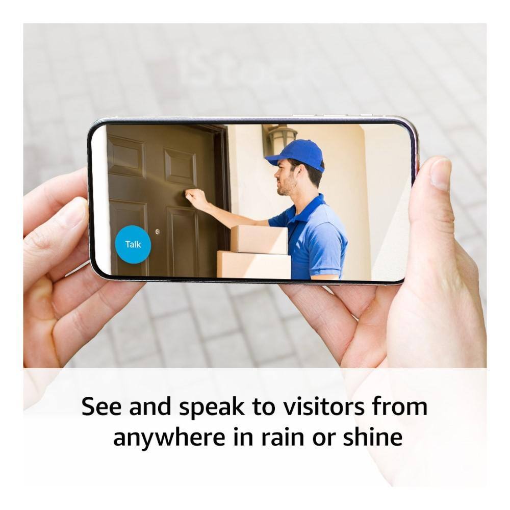 Blink 3CAMDOORBELLB-DIY Wireless Outdoor 3-Camera System Plus Video Doorbell