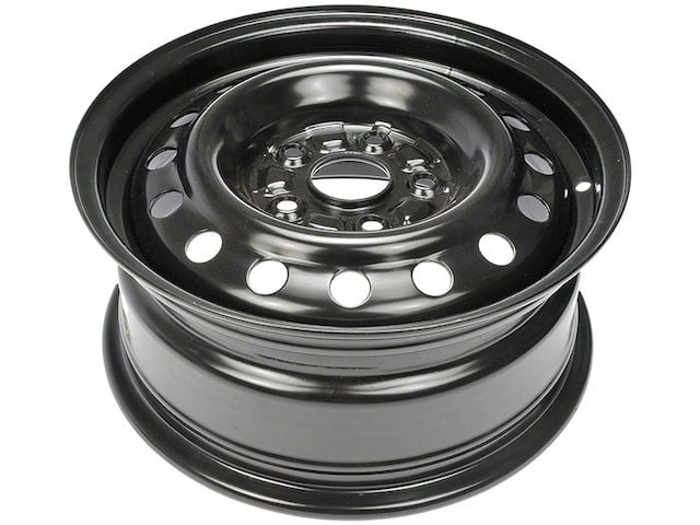 Steel Wheel - Black - 15 Inch - Compatible with 2002 - 2006 Toyota Camry 2003 2004 2005