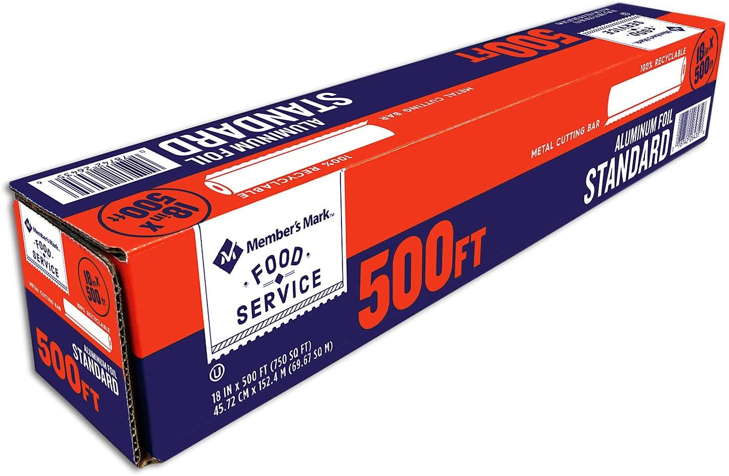 Member-s Mark Standard Food service Foil (18″ x 500 ft.)