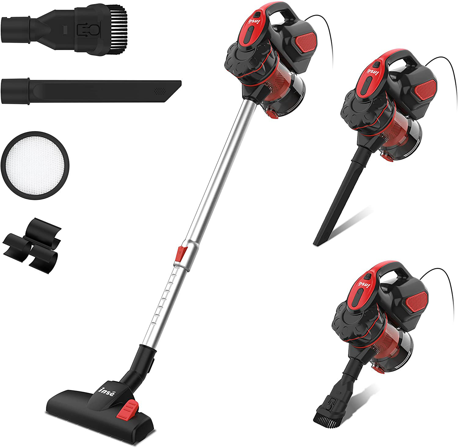 Inse Bagless Stick Vacuum