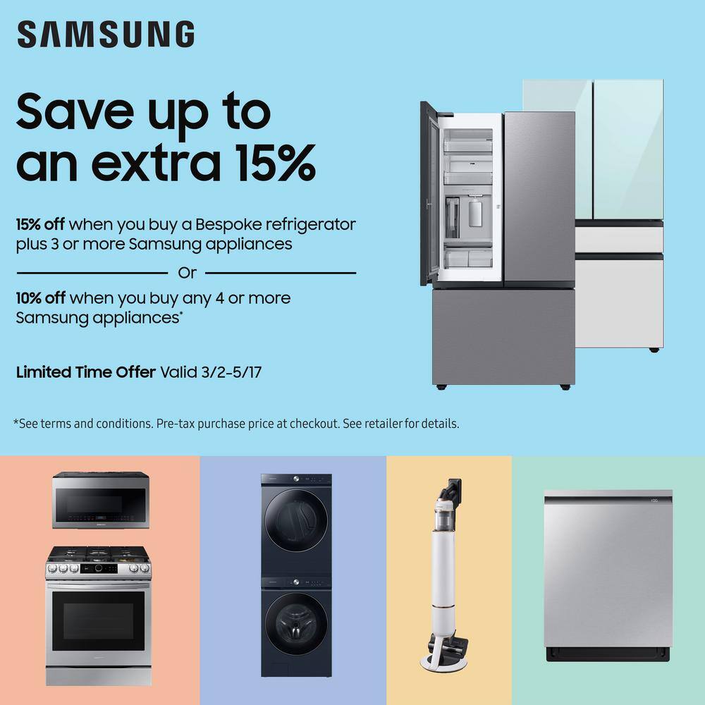 Samsung VS15A6032R7 Jet 60 Multi-Surface Pet Cordless Stick Vacuum Cleaner