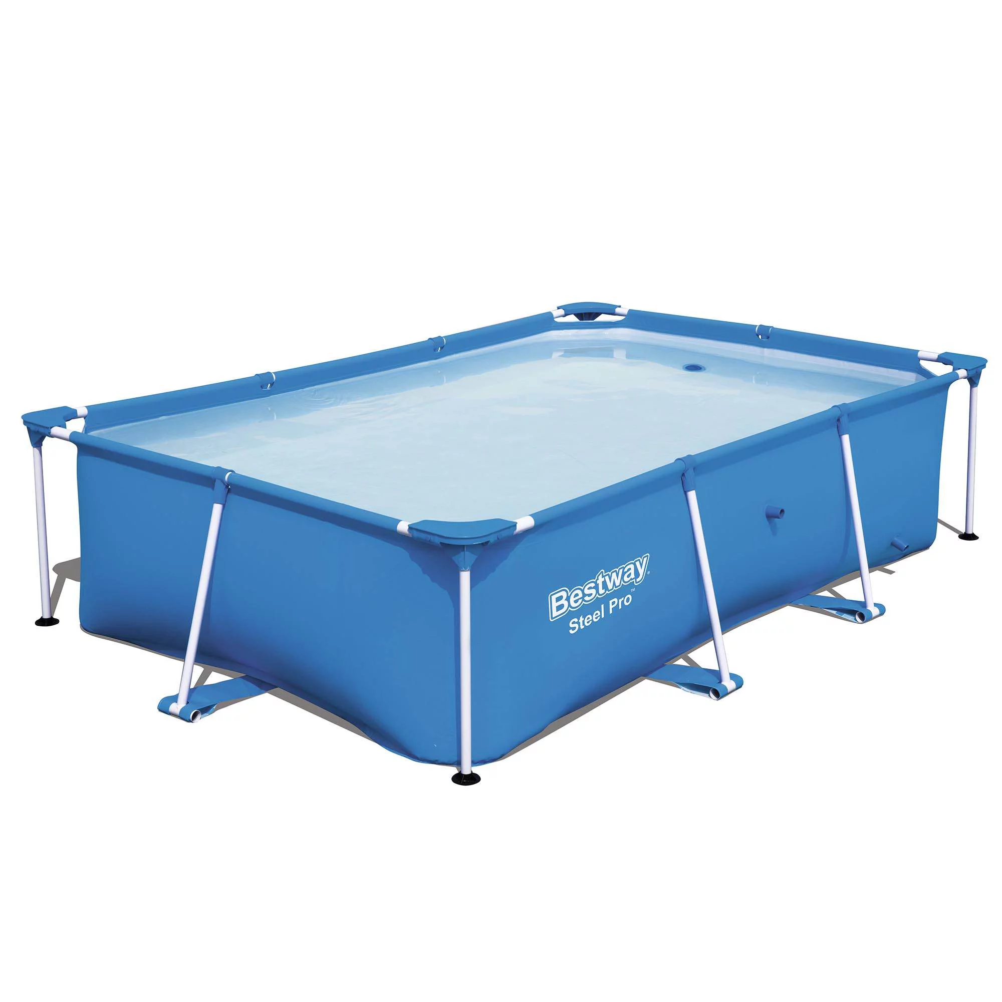 Bestway Steel Pro 102 x 67 x 24″ Rectangular Frame Above Ground Swimming Pool