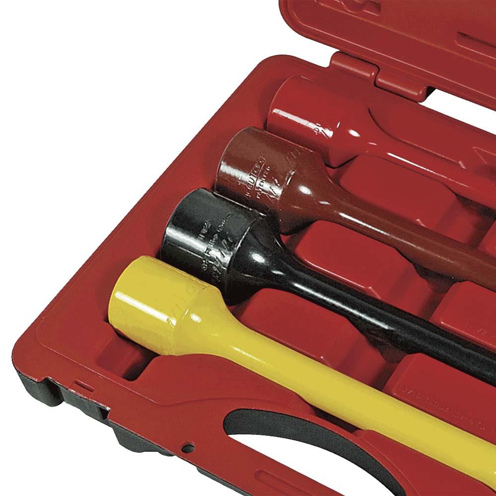 American Forge & Foundry AFF 4-Piece Standard (SAE) 1-in Drive Set Intermediate Socket Set