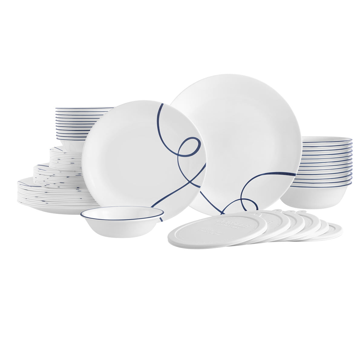Corelle Livingware Lia 66-Piece Dinnerware Set