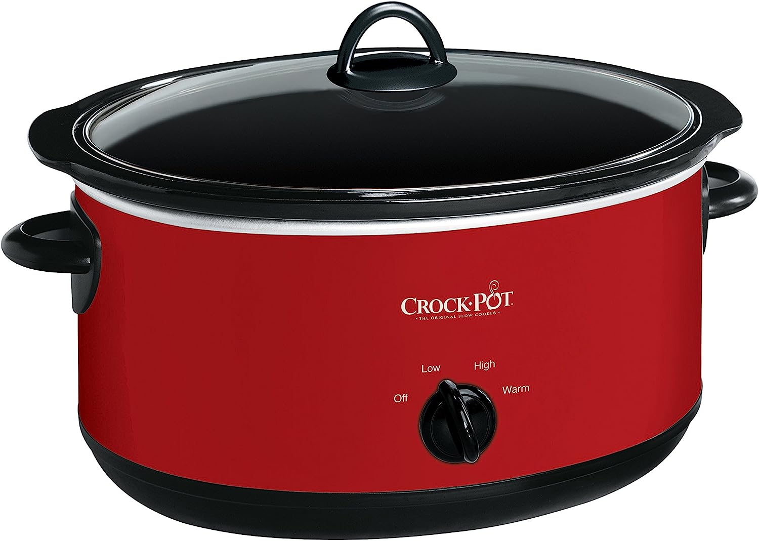 Crock-Pot Large 8 Quart Express Crock Slow Cooker and Food Warmer. Red