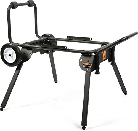 WEN Rolling Mobile Table Saw Stand for 10-Inch Industrial Benchtop Jobsite Table Saws
