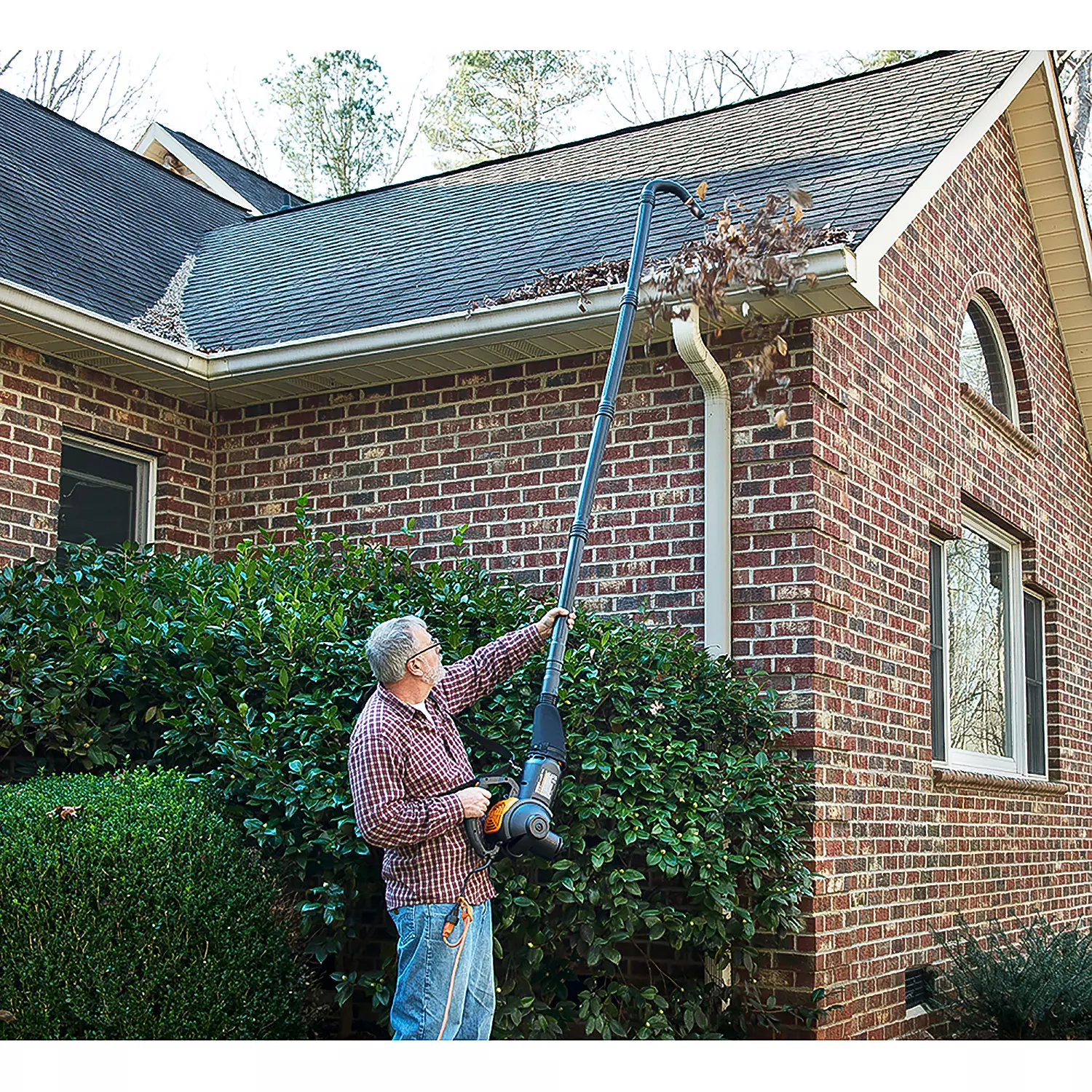 Worx Gutter Pro Universal Gutter Cleaning Kit for Leaf Blowers