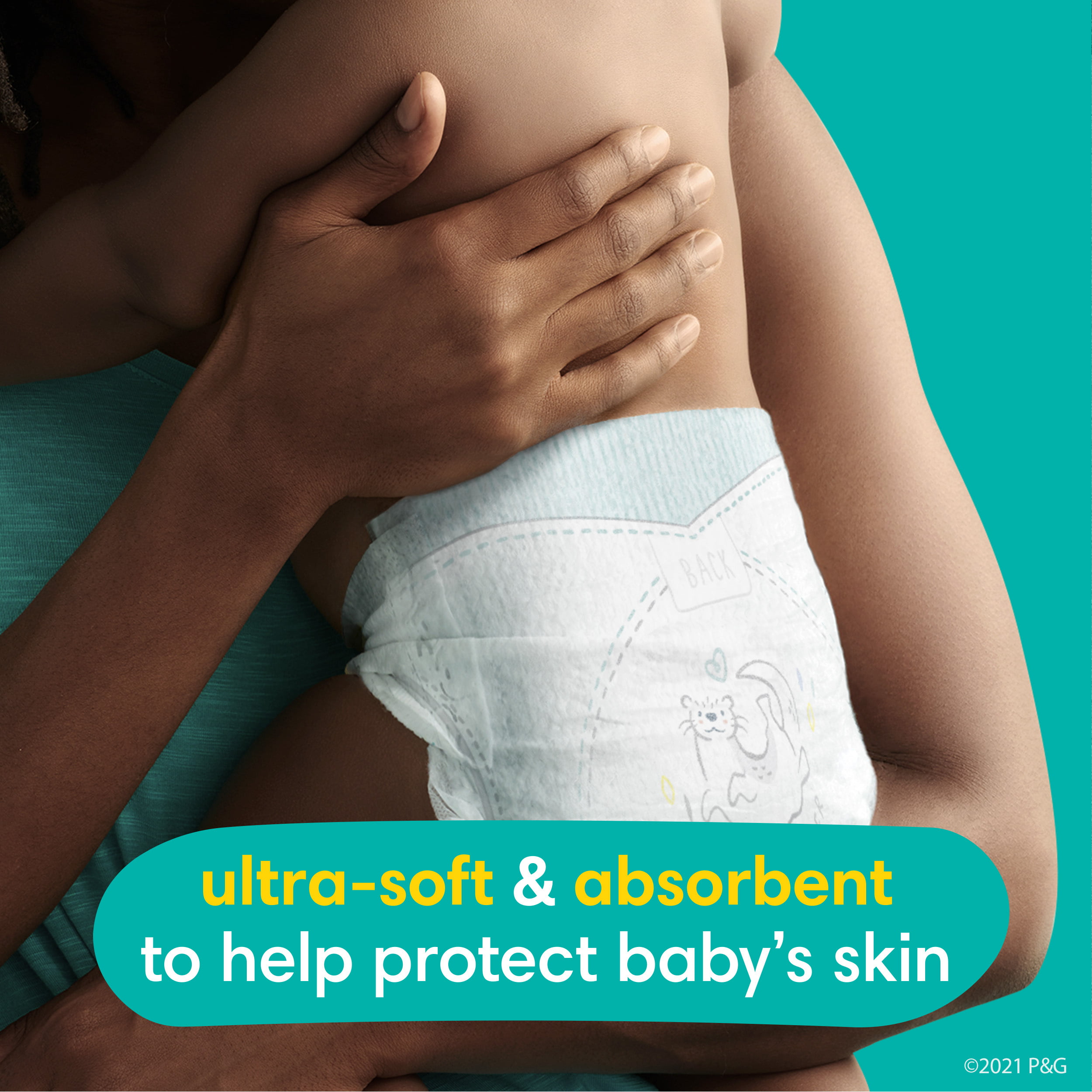 Pampers Swaddlers Active Baby Diaper. Size 7. 66 Count