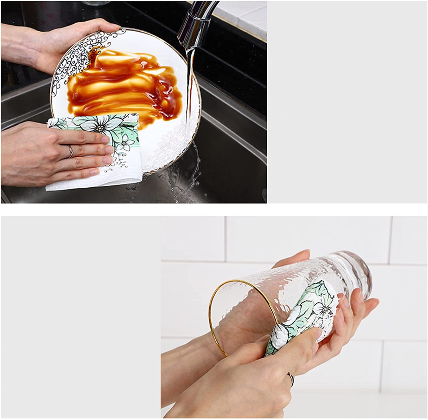 KitchLife Reusable Bamboo Towels - 6 Rolls. Eco Friendly Gifts