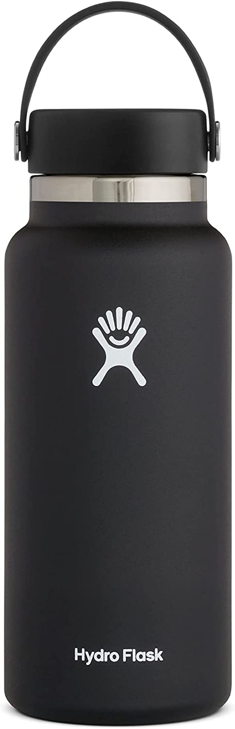 Hydro Flask 32oz Wide Mouth Bottle (Black)