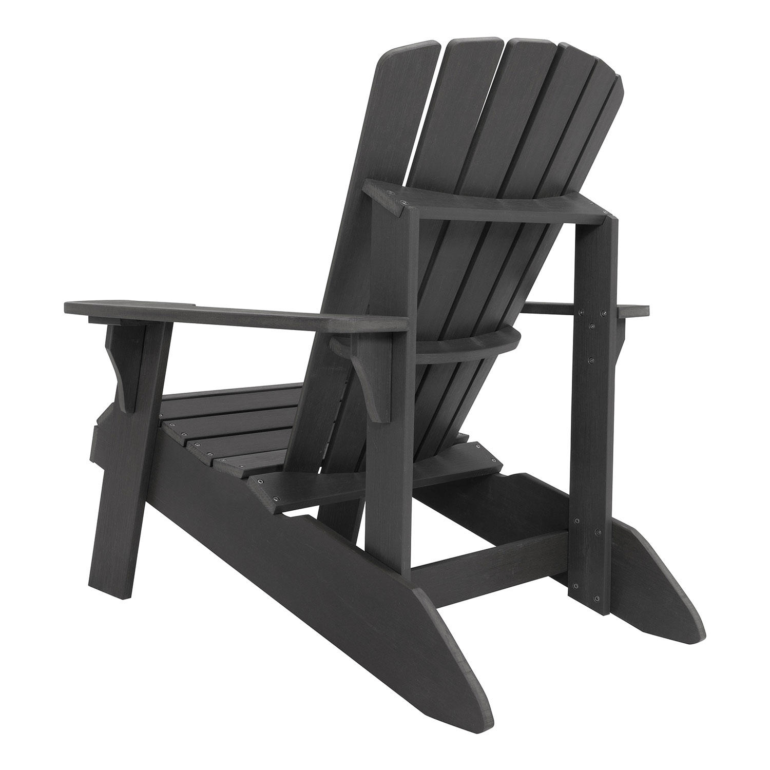 Lifetime Faux Wood Adirondack Chair. Gray - 60204