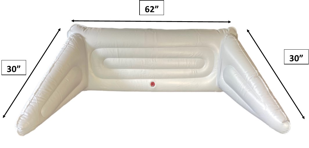 2 Rider “Big Mable” Style Replacement Innertube Backrest