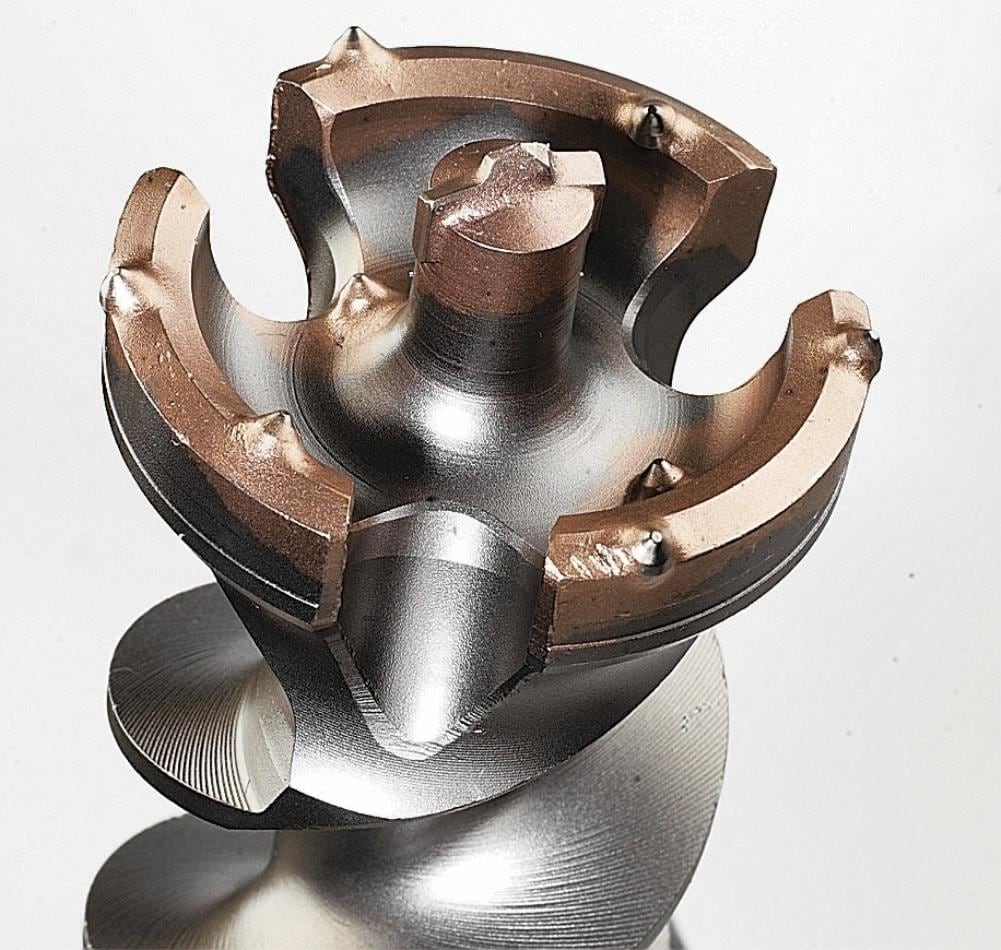 Bosch SDS-max Thru-Hole Rotary Hammer Bit 2-1/2-in x 24-in Carbide Masonry Drill Bit for Sds-max Drill