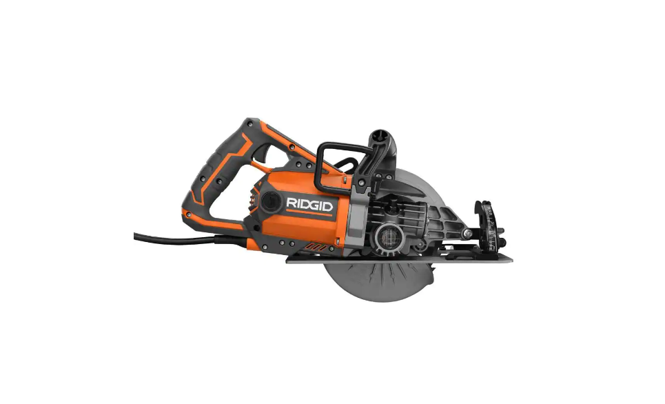 RIDGID R32104 THRUCOOL 15 Amp 7-1/4 in. Worm Drive Circular Saw