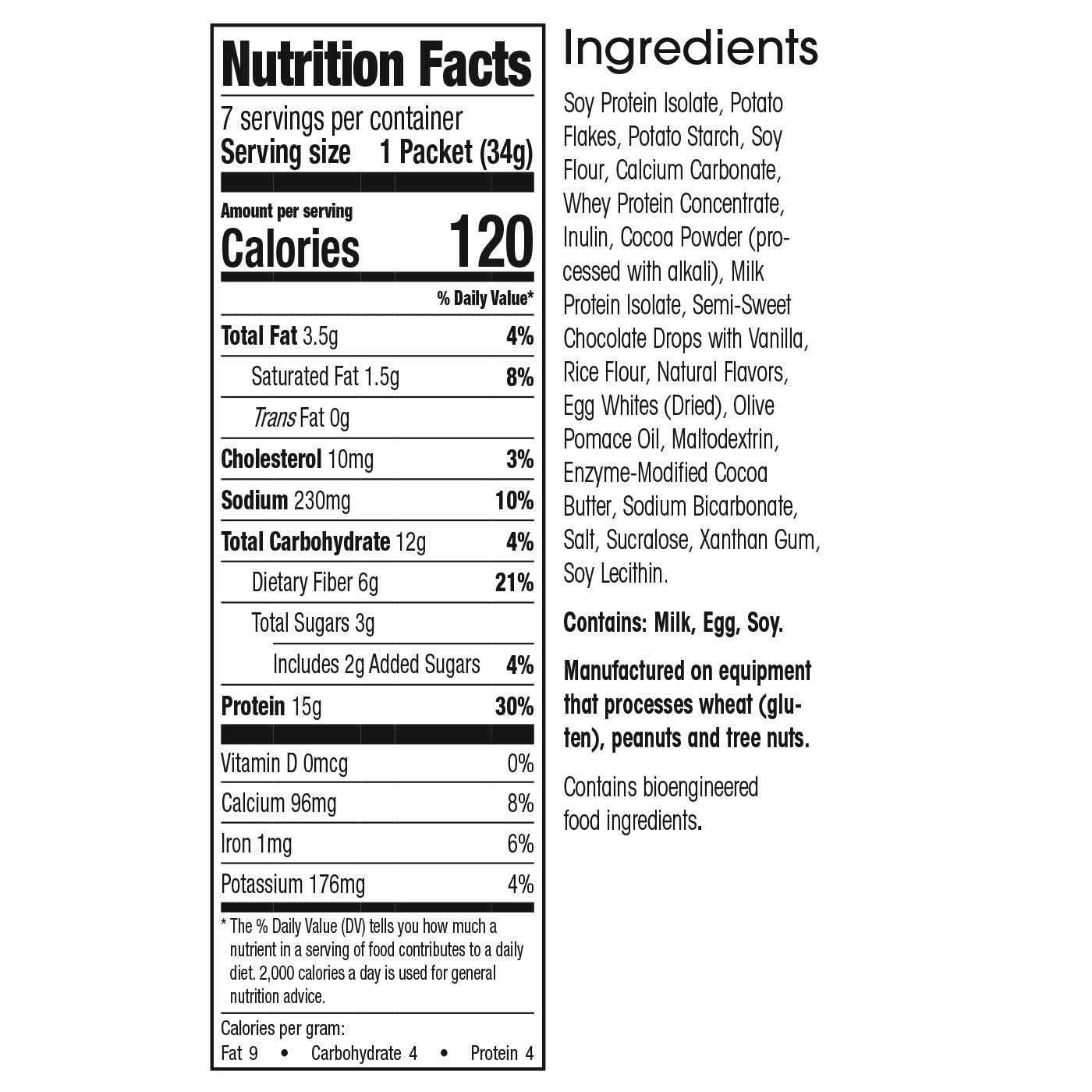 WonderSlim Protein Mug Cake. Chocolate - (7ct)