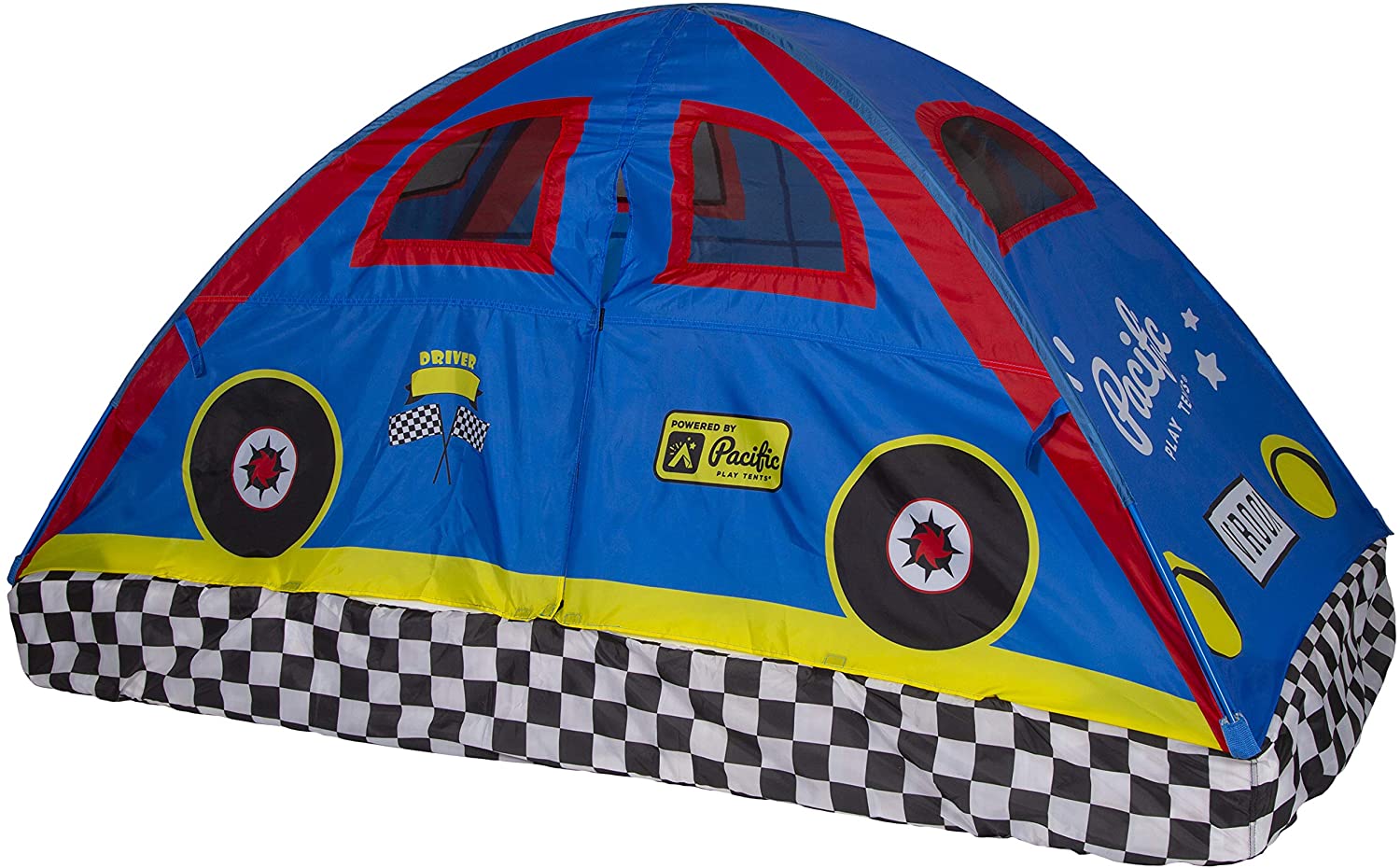 Pacific Play Tents 19711 Kids Rad Racer Bed Tent Playhouse