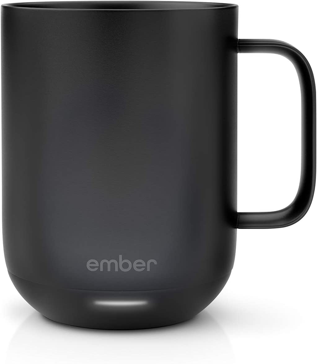 Ember Temperature Control Smart Mug. 10 oz. 1-hr Battery Life. Black - App Controlled Heated Coffee Mug